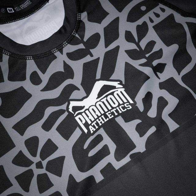 Phantom Athletics Rashguard Groundgame - Schwarz/Grau