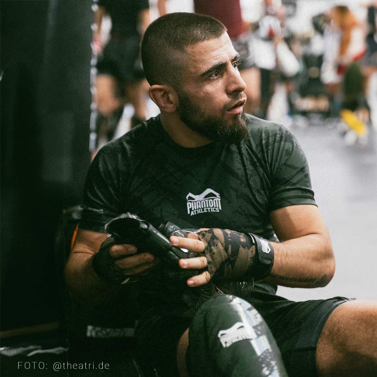Phantom Athletics Boxbandagen Camo Tiger - Grün