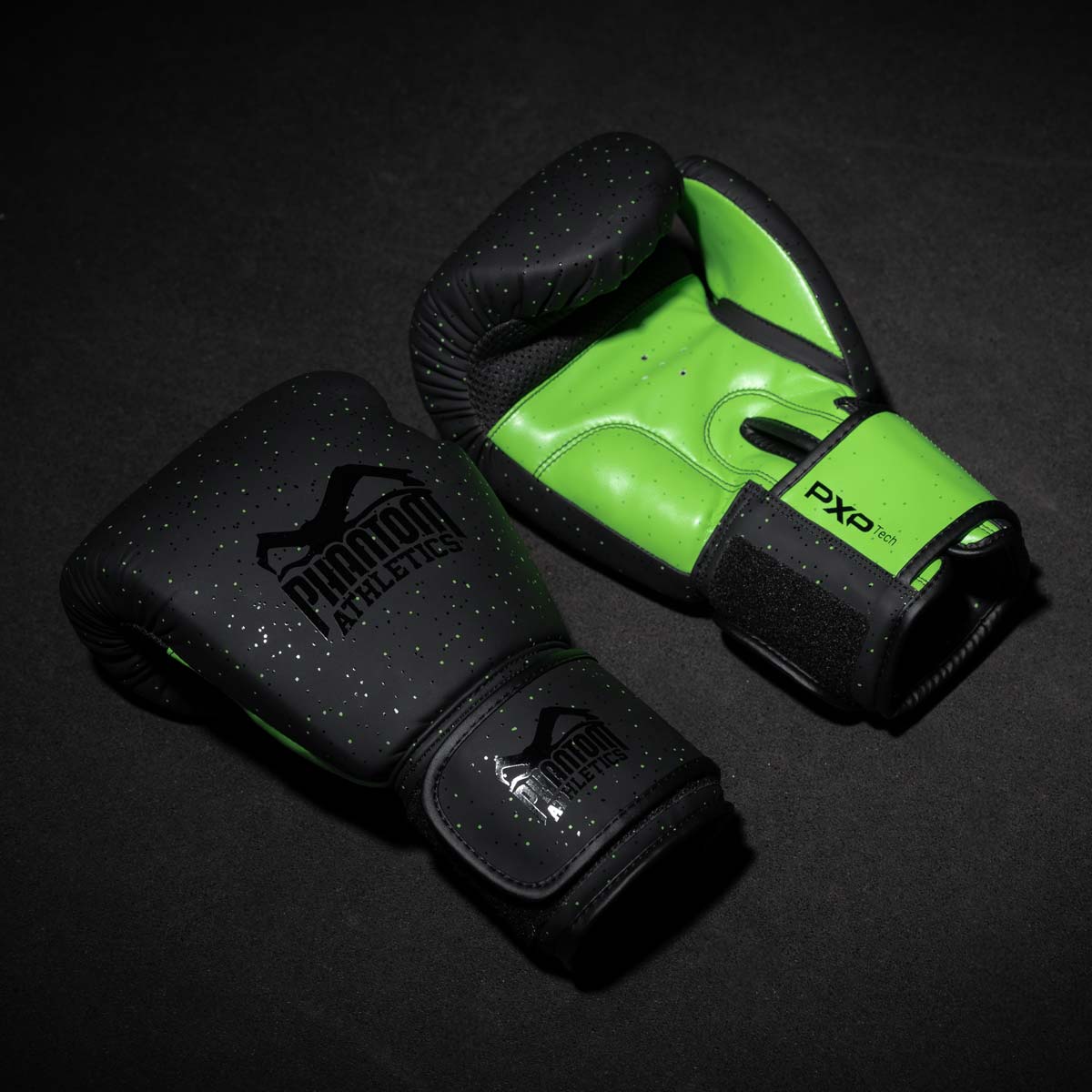 Phantom Athletics Boxhandschuhe Galaxy - Schwarz/Neongrün