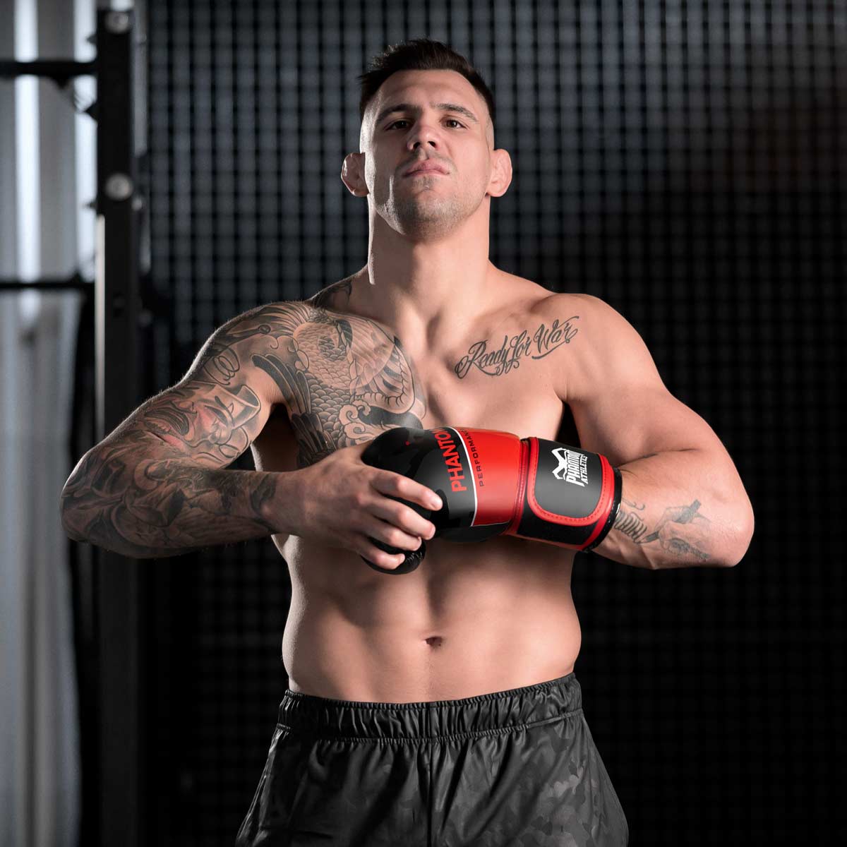 Phantom Athletics Boxhandschuhe Raider - Rot/Schwarz
