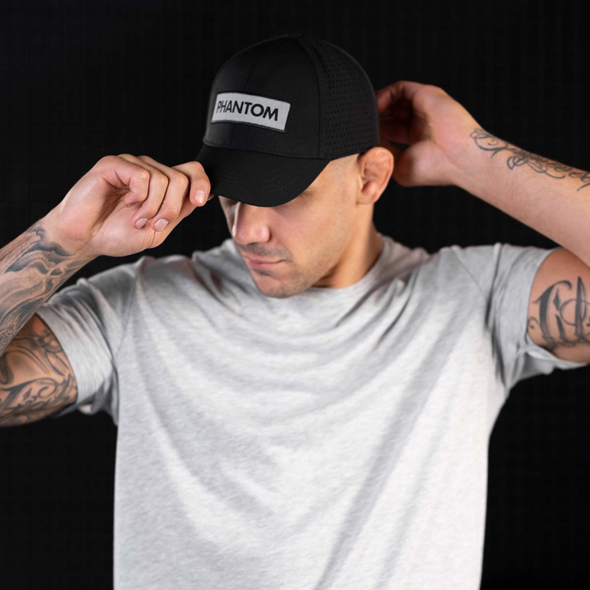 Phantom Athletics Cap Laser Sport - Schwarz