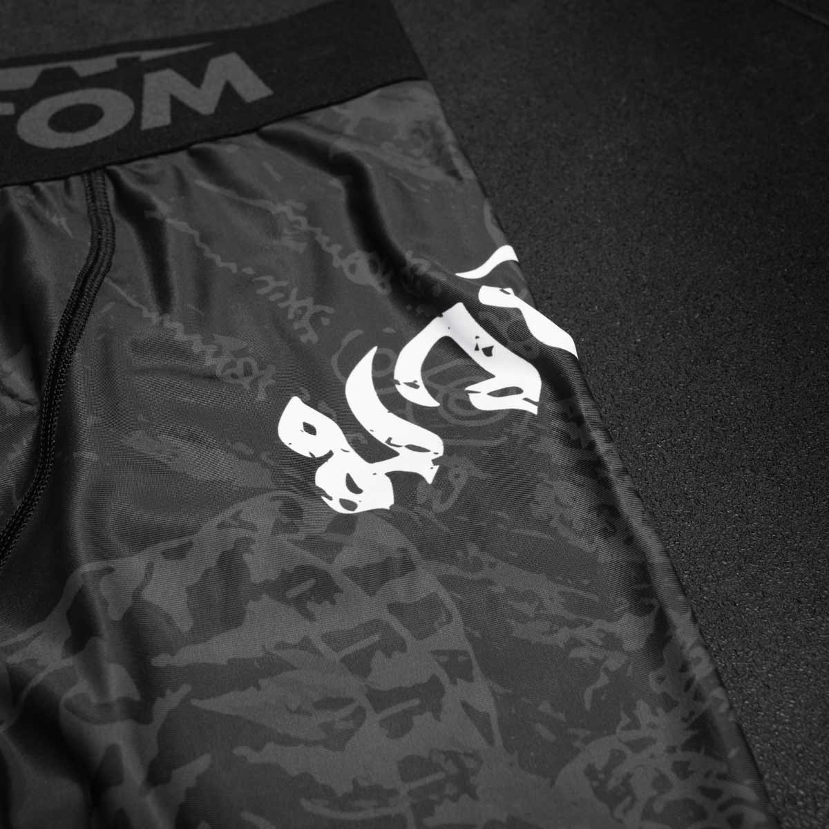 Phantom Athletics Kompressionsshorts Muay Thai - Schwarz/Grau