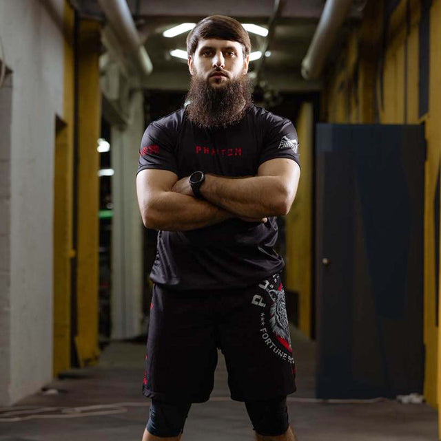 Phantom Athletics MMA Shorts EVO Tiger Unit - Schwarz/Tiger