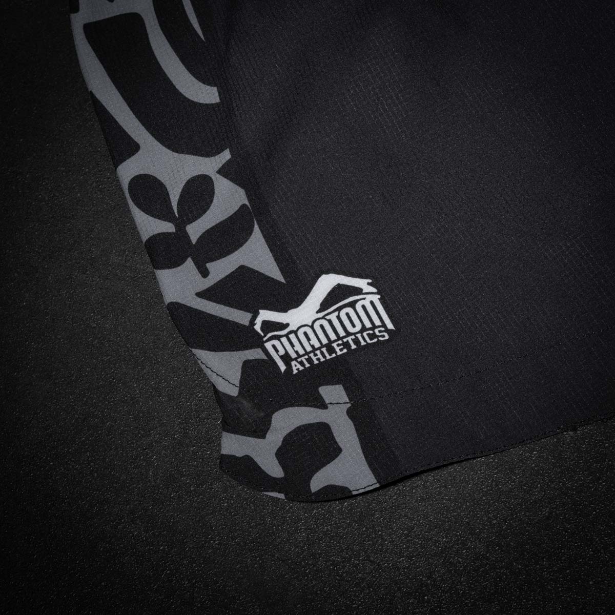 Phantom Athletics MMA Shorts Fusion-R Groundgame - Schwarz/Grau