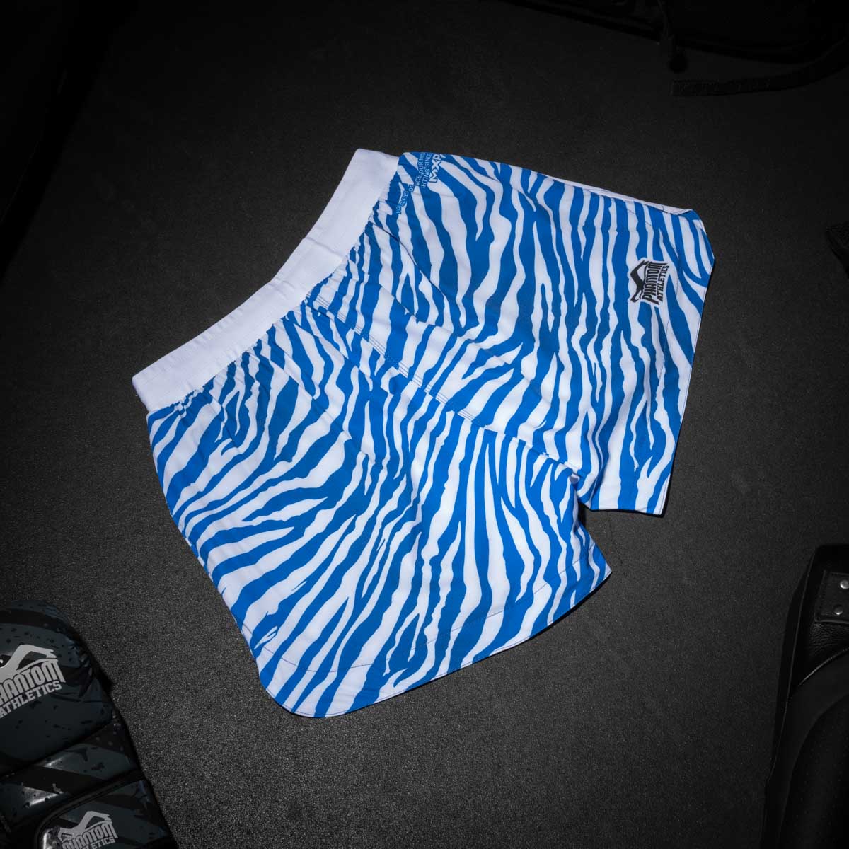 Phantom Athletics MMA Shorts Fusion - Weiß/Blau