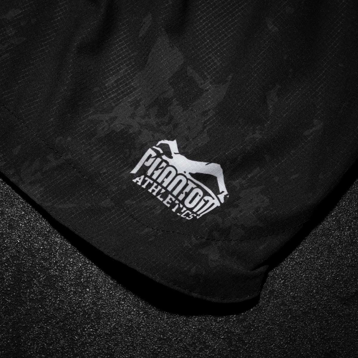 Phantom Athletics MMA Shorts Fusion-R - Schwarz/Weiß