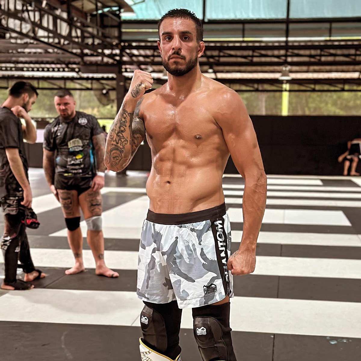 Phantom Athletics MMA Shorts Fusion-R - Winter Camo