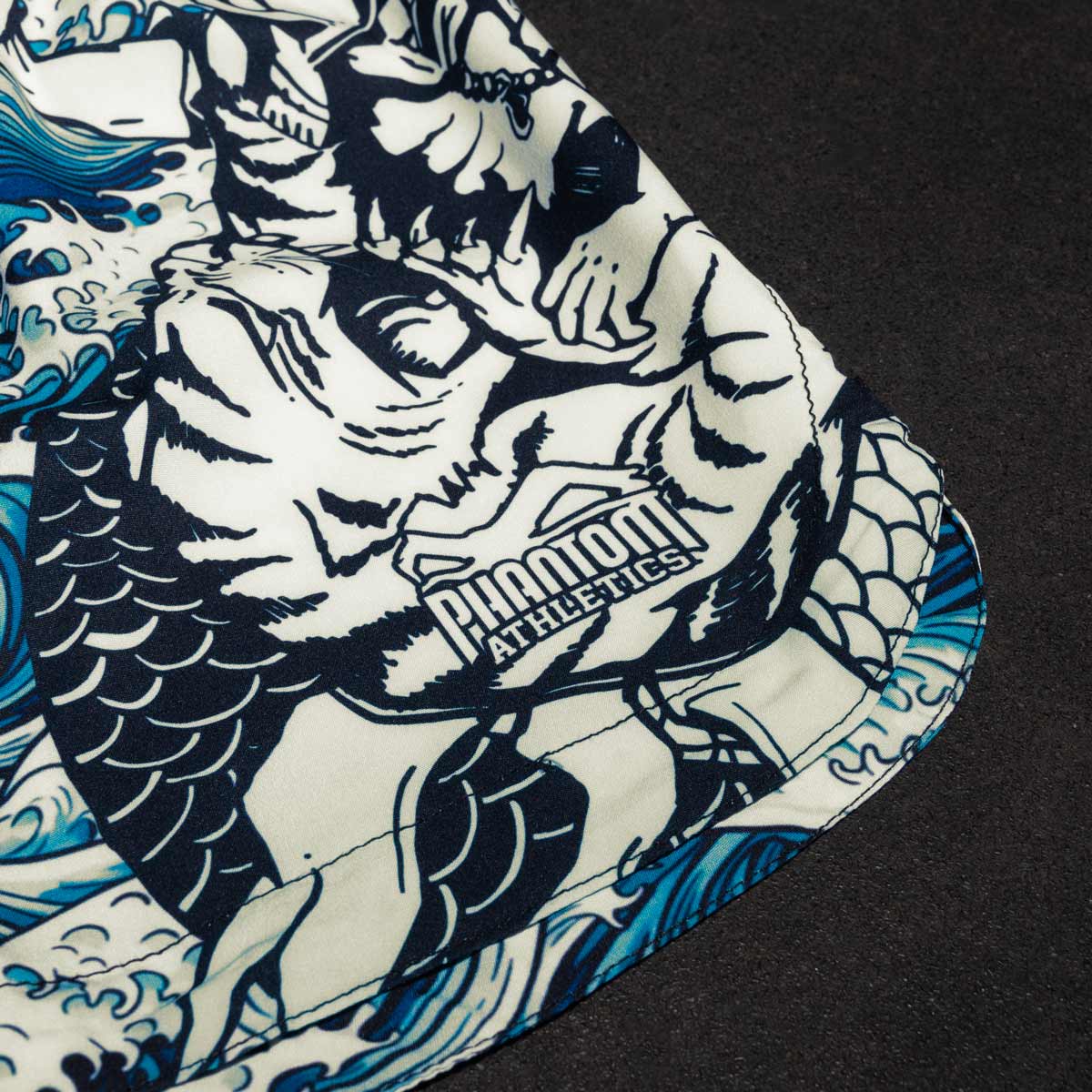 Phantom Athletics MMA Shorts Fusion Tsunami - Blau