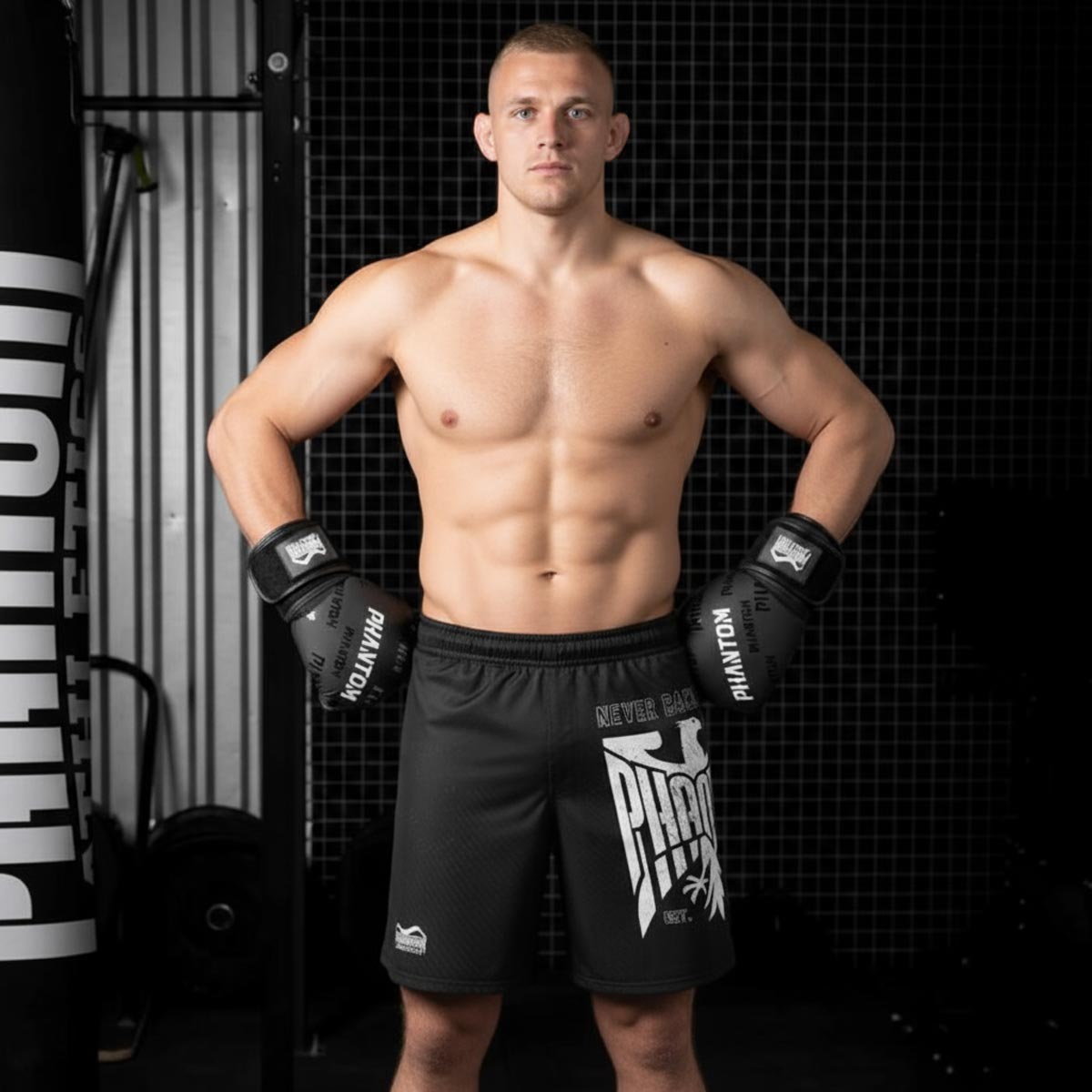 Phantom Athletics MMA Shorts EVO Germany Eagle - Schwarz