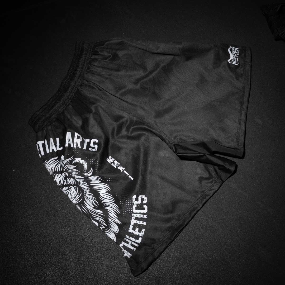 Phantom Athletics MMA Shorts EVO Lionheart - Schwarz/Rot