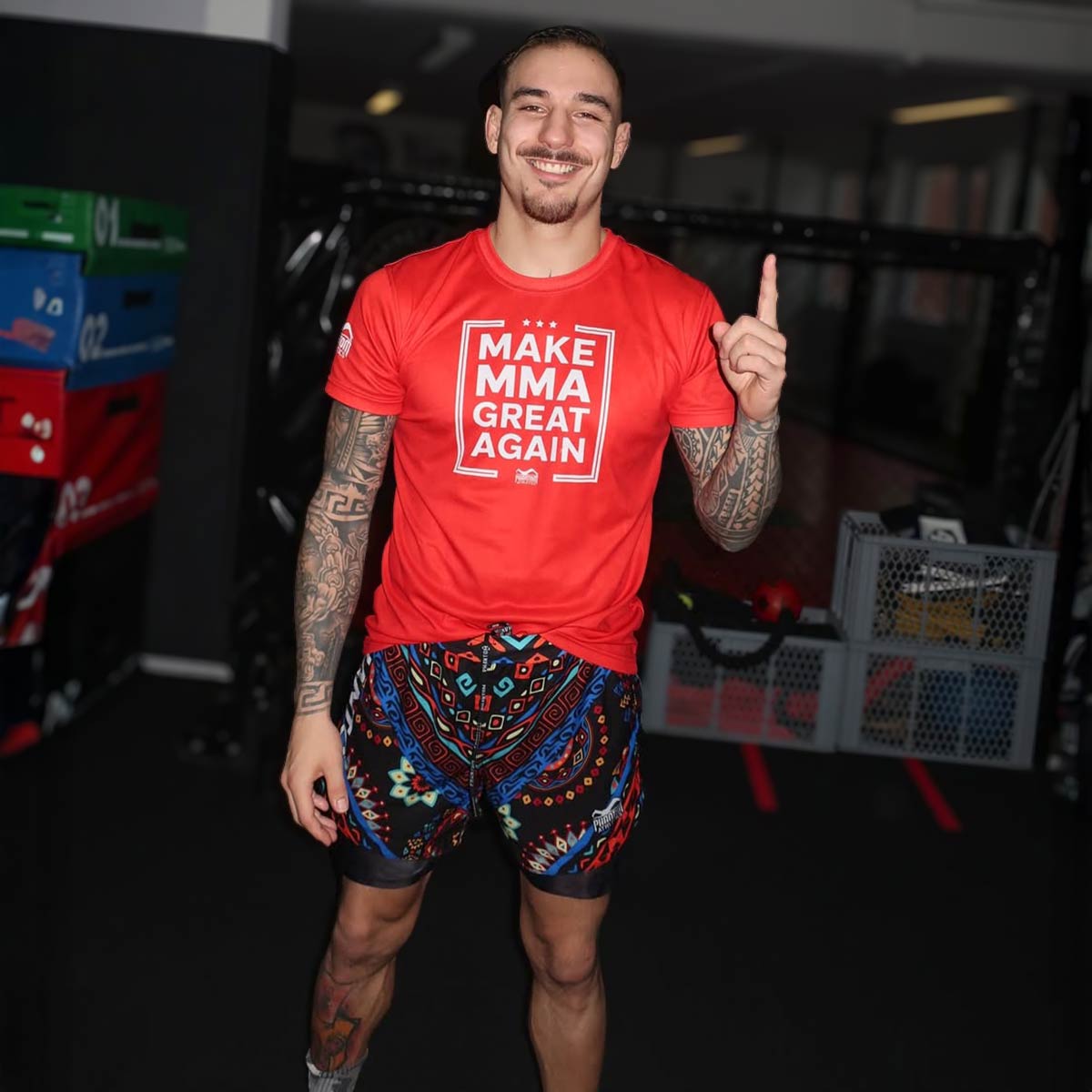 Phantom Athletics MMA Shorts Fusion 2in1 - Mehrfarbig
