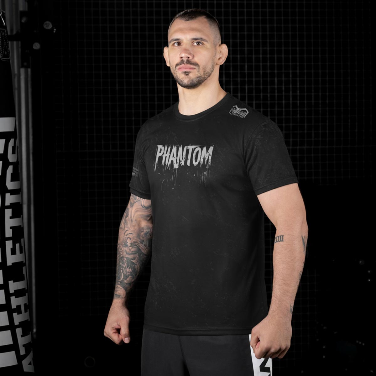 Phantom Athletics T-Shirt EVO+ Nightmare - Schwarz/Rot