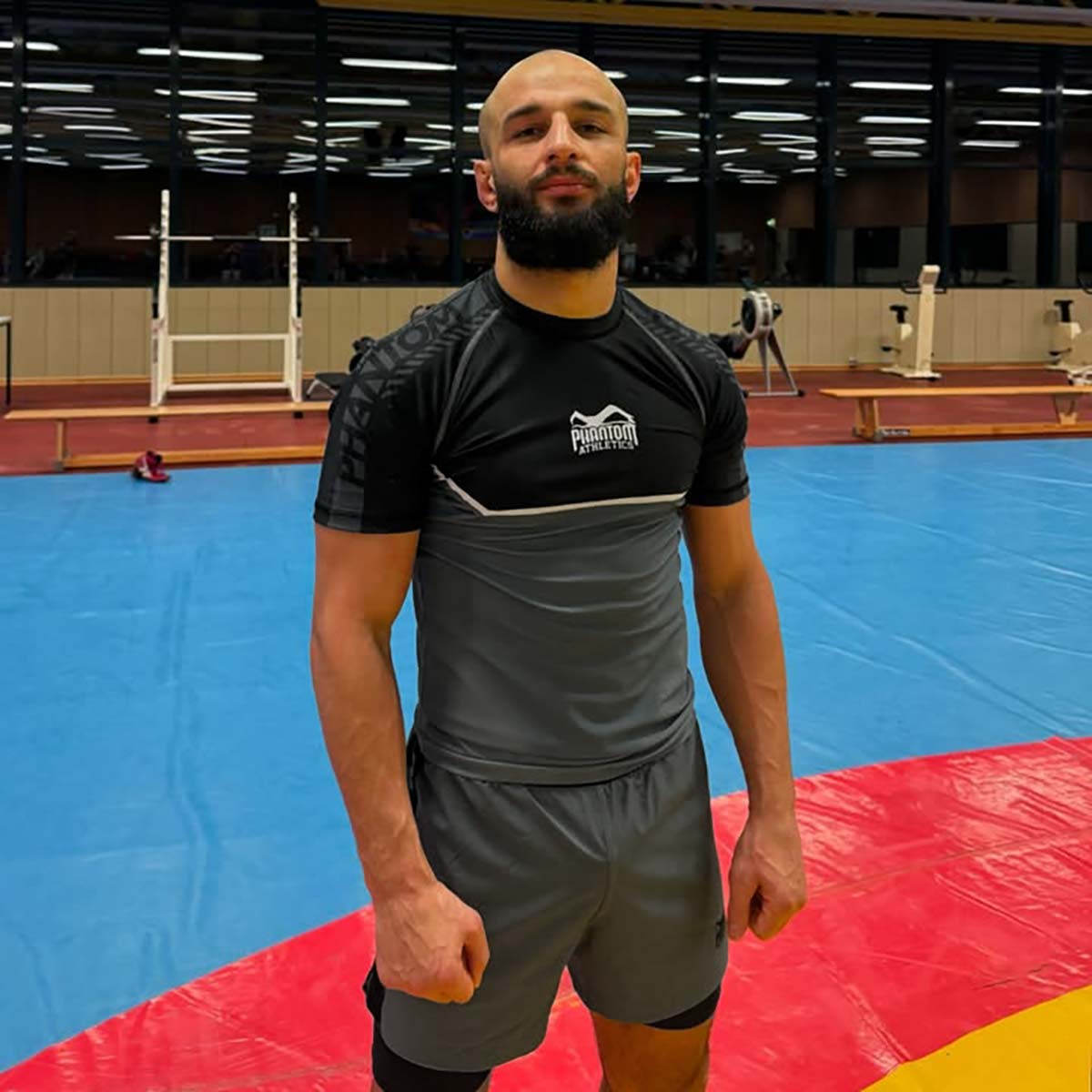 Phantom Athletics Rashguard EVO Apex Kurzarm - Grau