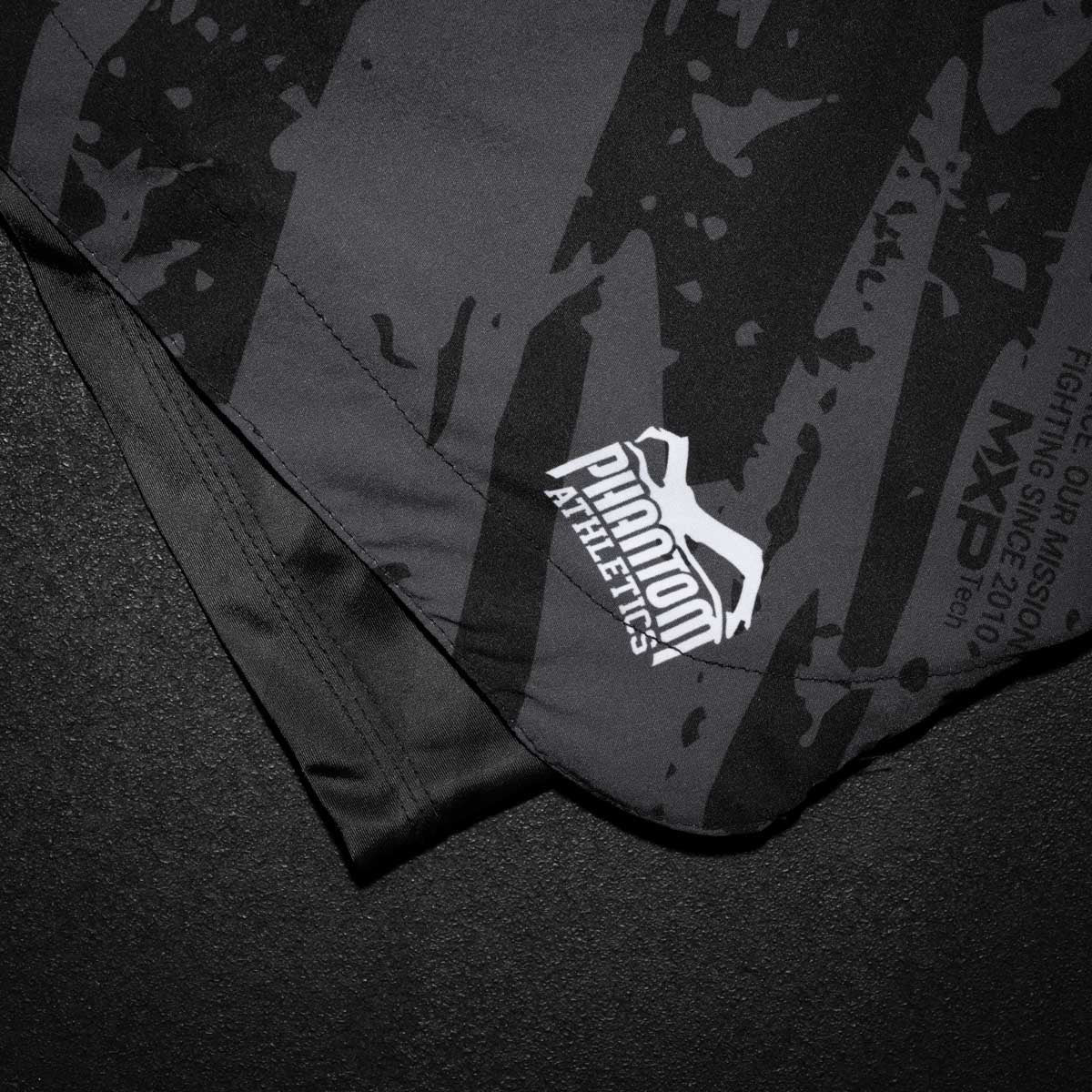 Phantom Athletics MMA Shorts Fusion 2in1 - Grau