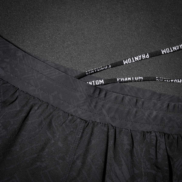 Phantom Athletics MMA Shorts Fusion Aztec - Schwarz/Grau