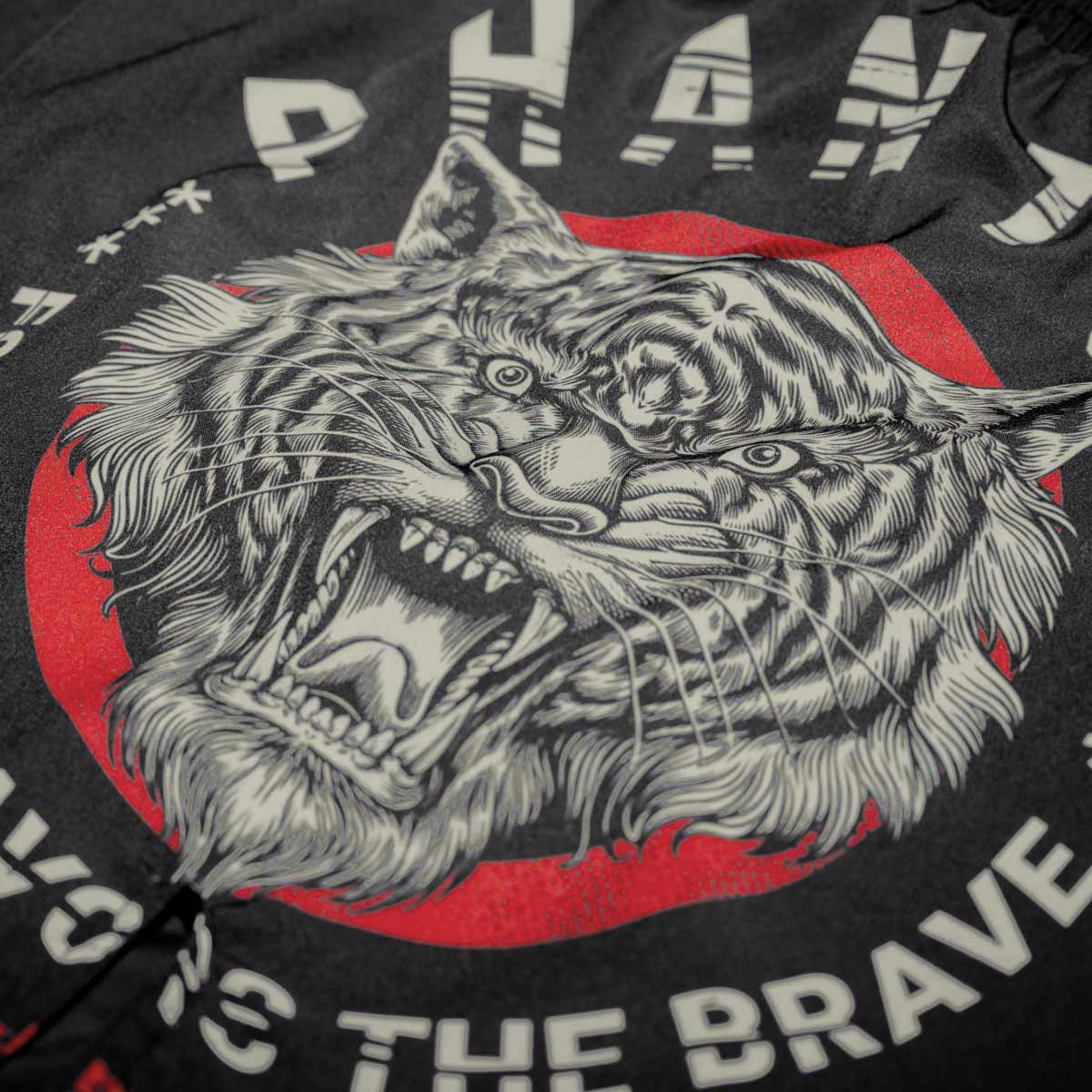 Phantom Athletics MMA-Shorts EVO Tiger Unit - Schwarz/Tiger