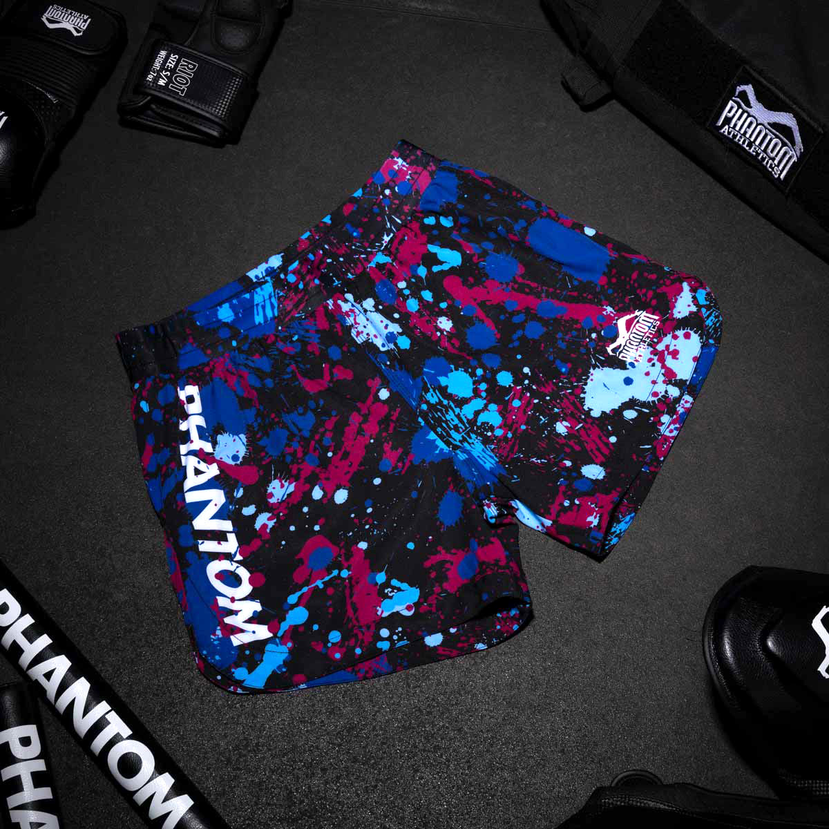 Phantom Athletics MMA Shorts Fusion Splatter