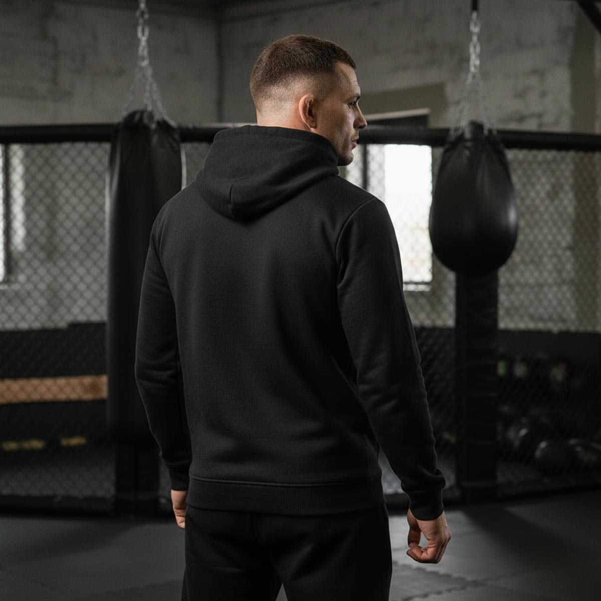 Phantom Athletics Hoodie Zero - Schwarz/Grau