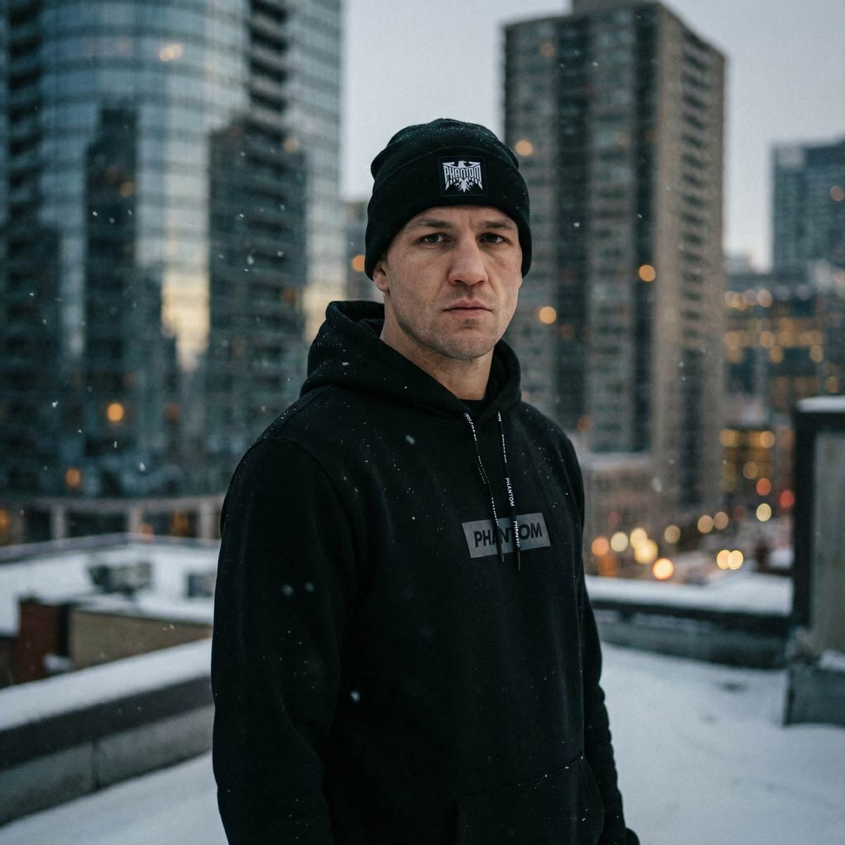 Phantom Athletics Hoodie Zero - Schwarz/Grau