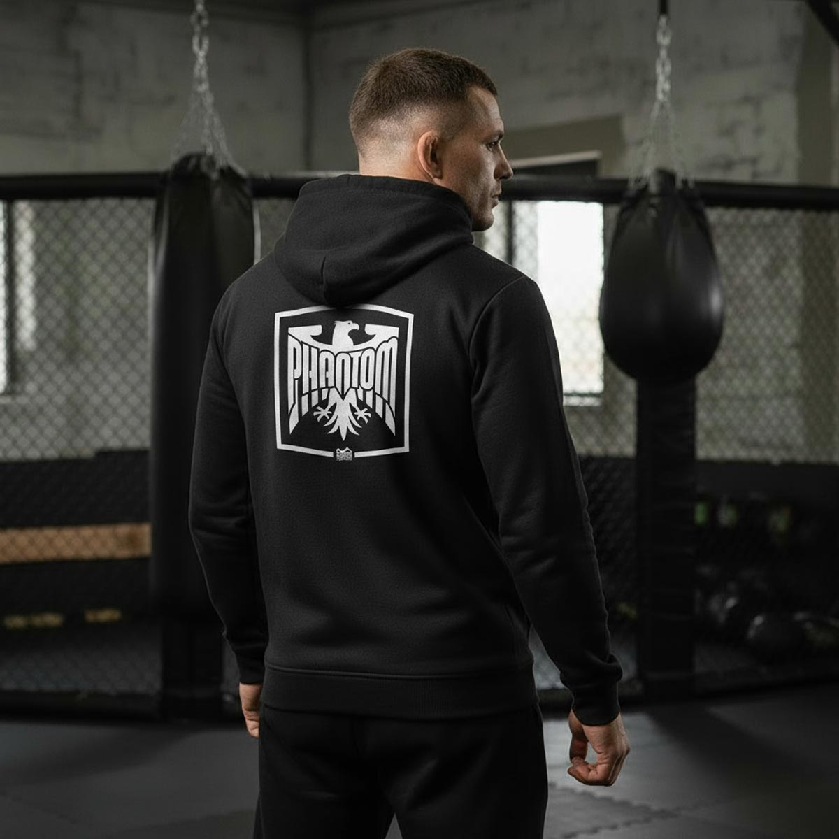 Phantom Athletics Hoodie Germany - Schwarz
