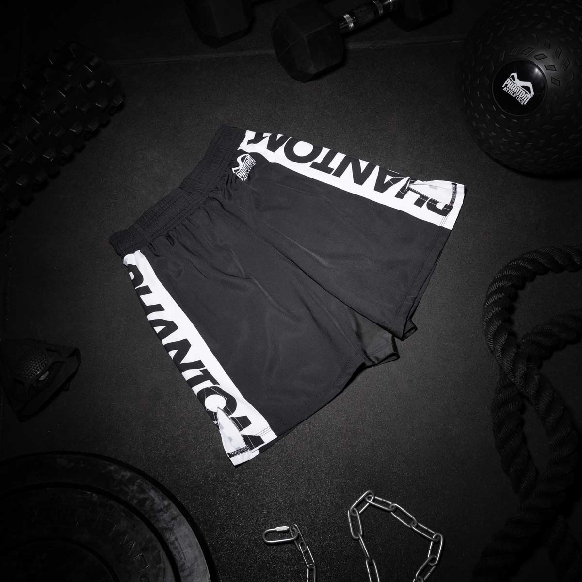 Phantom Athletics MMA Shorts EVO Apex Kinder - Schwarz