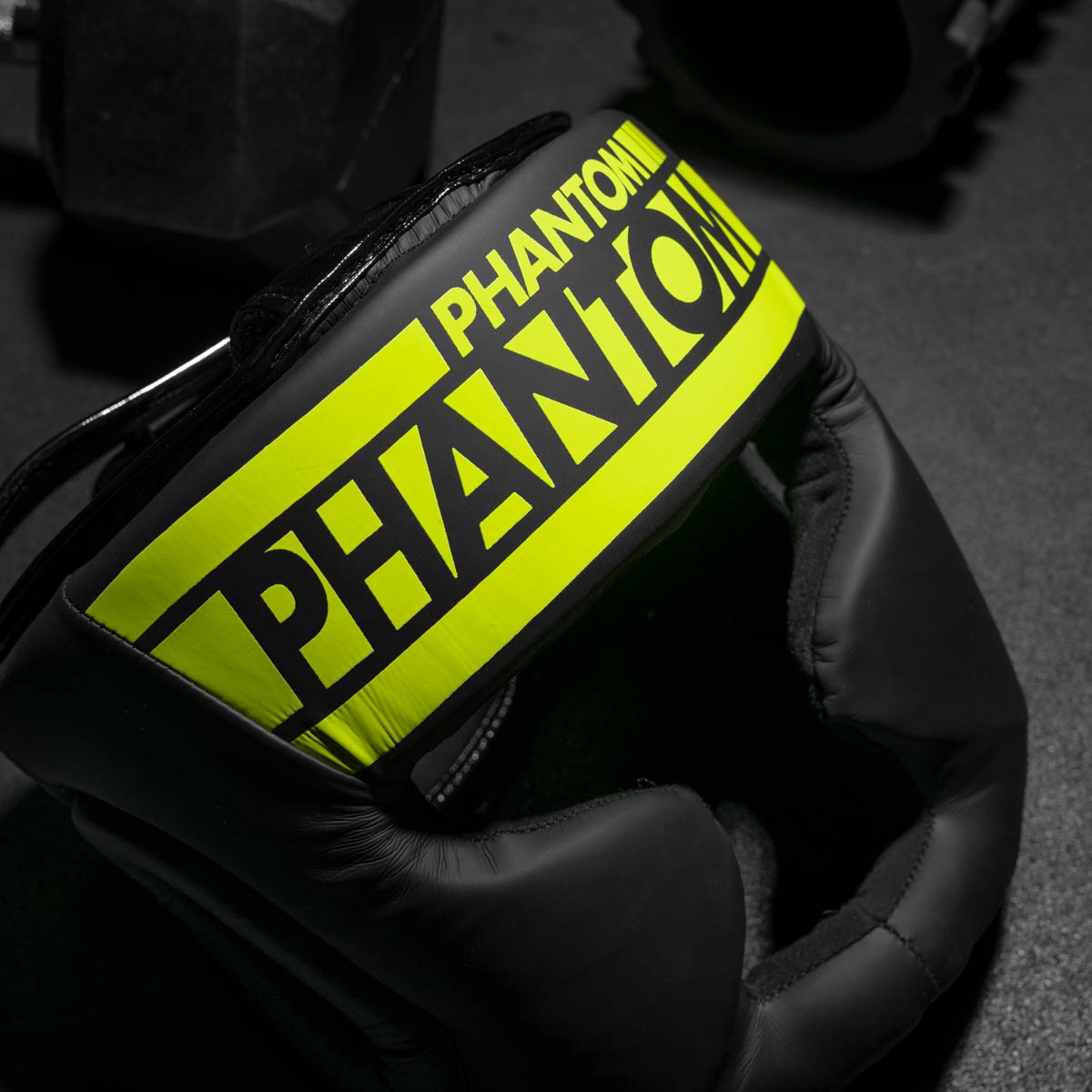 Phantom Athletics Kopfschutz Apex Full Face - Schwarz/Neon