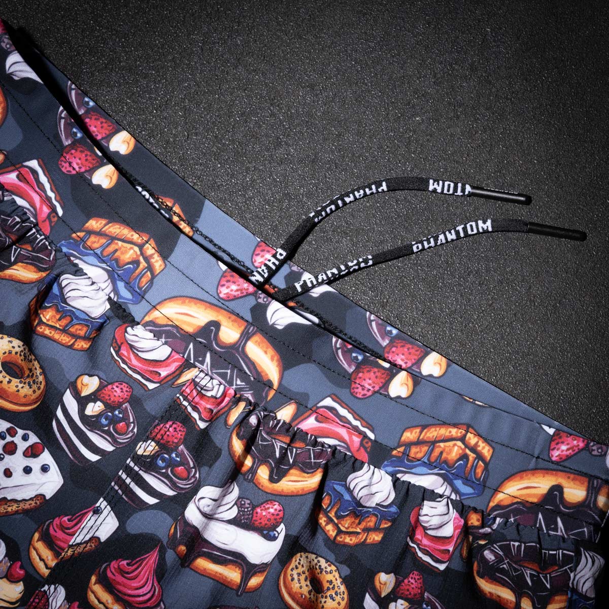 Phantom Athletics MMA Shorts Fusion-R - Schwarz