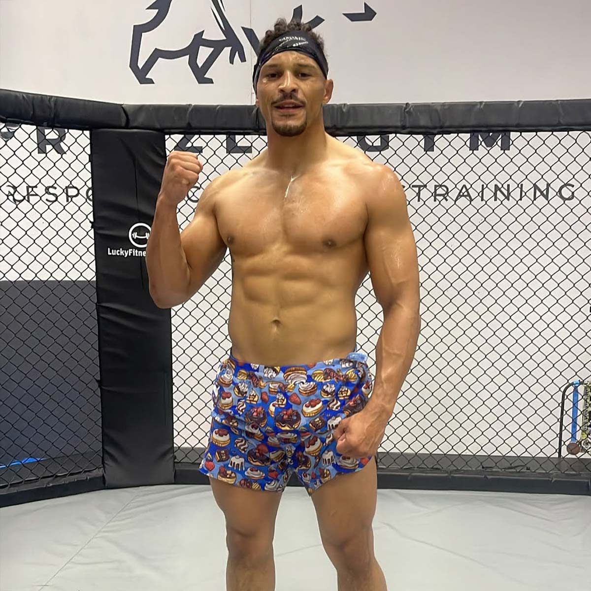 Phantom Athletics MMA Shorts Fusion-R - Blau