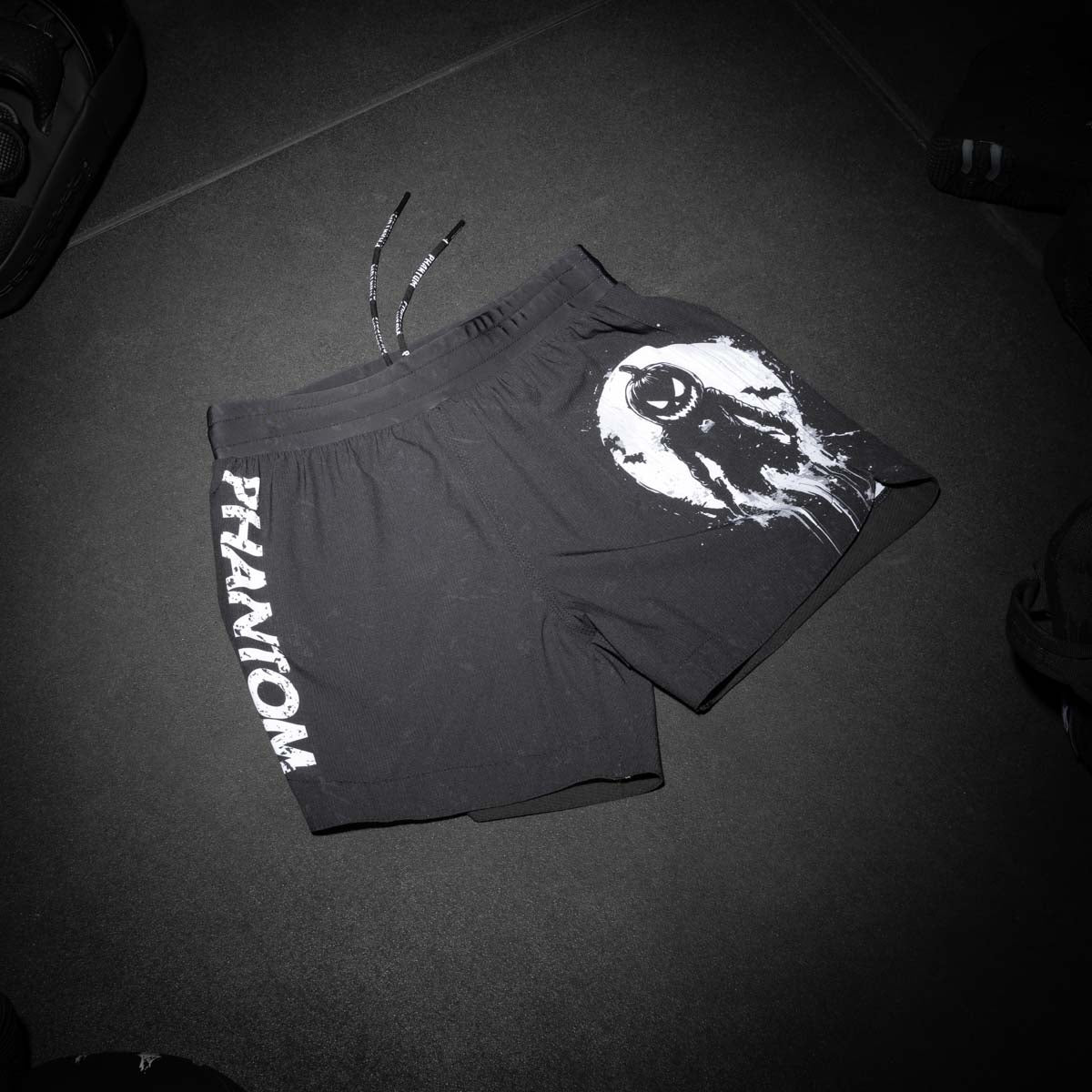 Phantom Athletics MMA Shorts Fusion-R Pumpkill - Schwarz/Grau