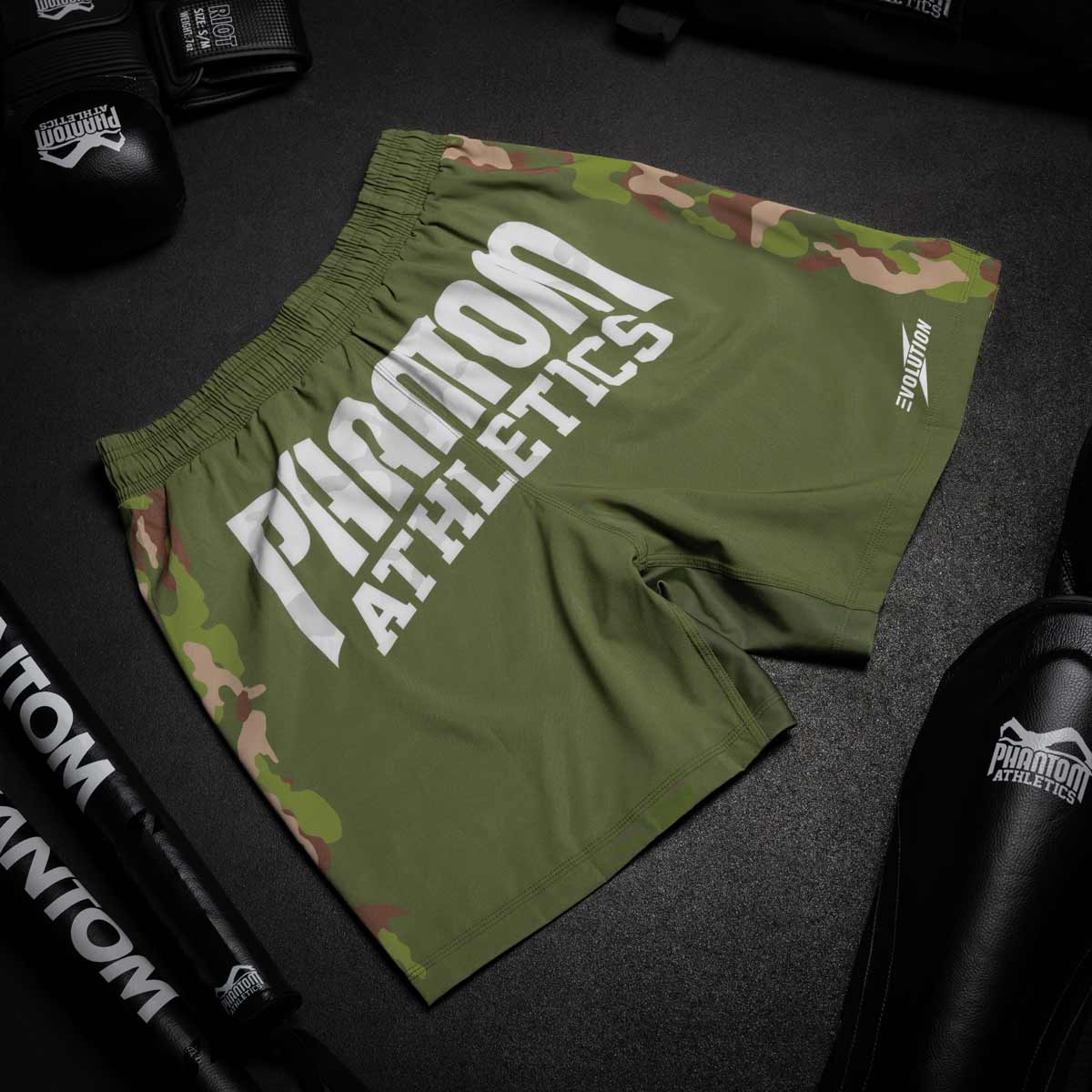 Phantom Athletics MMA Shorts EVO Warfare - Army Camo