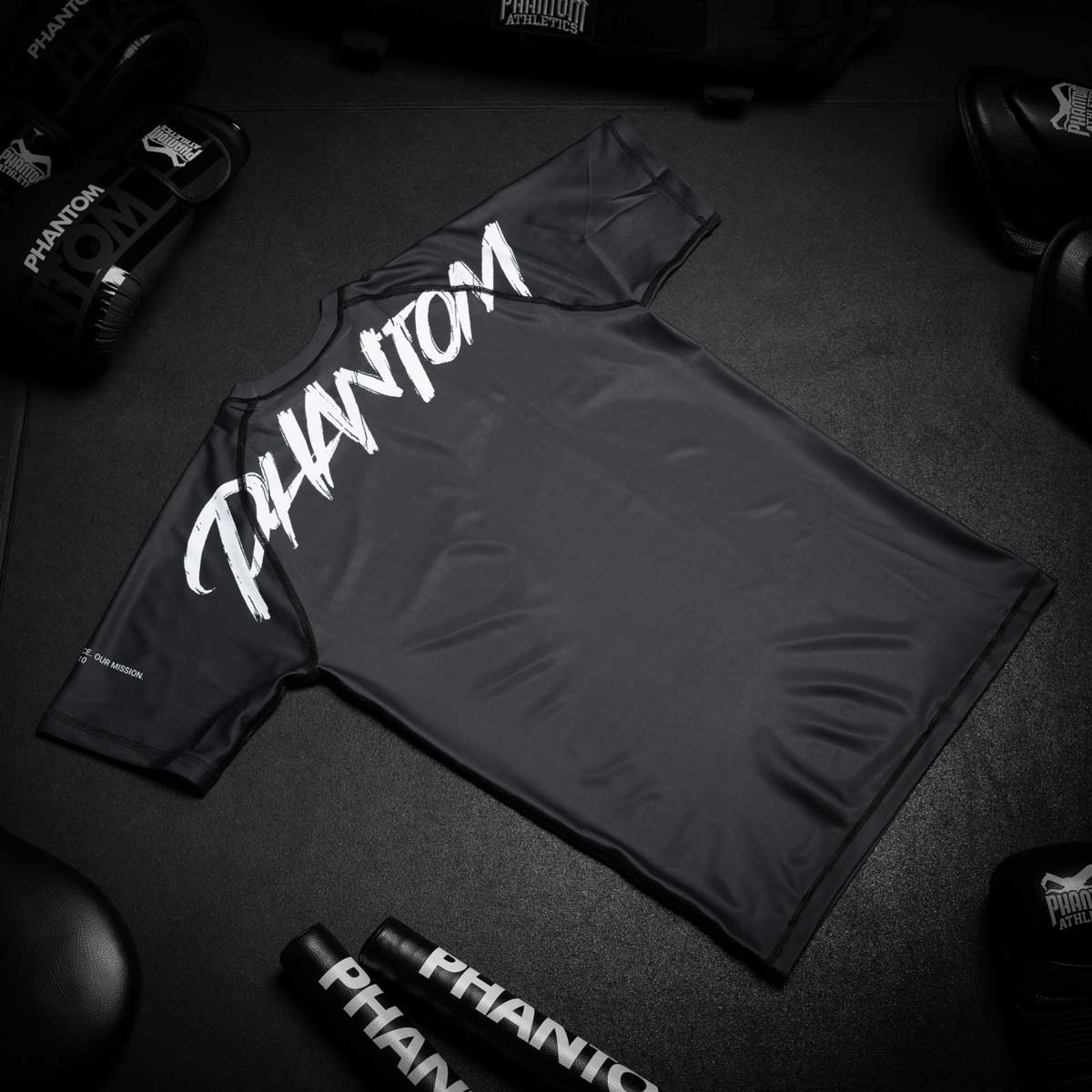 Phantom Athletics Rashguard Ruthless - Schwarz