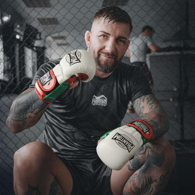 Phantom Athletics MMA Handschuhe Mexico - Weiß/Grün/Rot