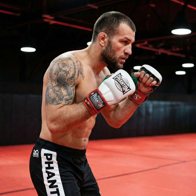 Phantom Athletics MMA Handschuhe Mexico - Weiß/Grün/Rot