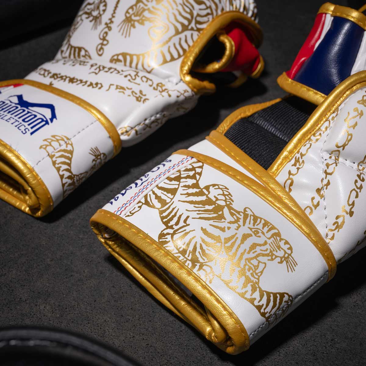 Phantom Athletics MMA-Handschuhe Sparring Muay Thai - Weiß/Gold