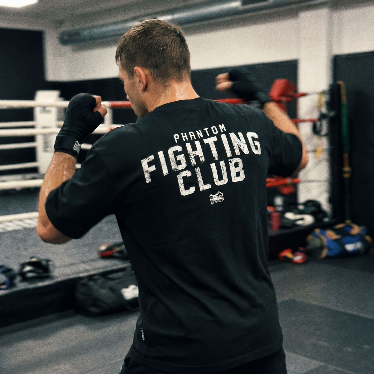 Phantom Athletics T-Shirt FIGHTING CLUB - Schwarz