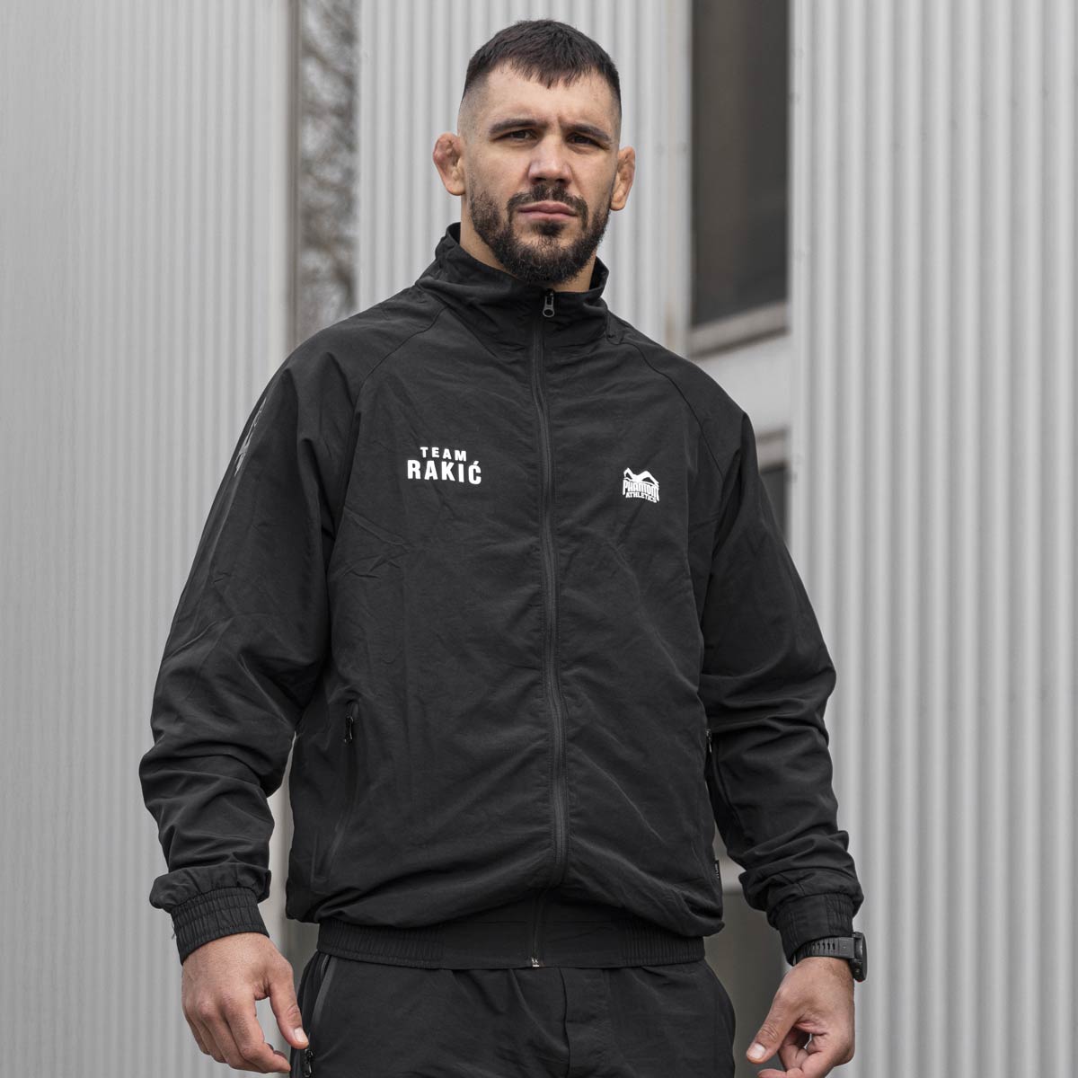 Phantom Athletics Trainingsjacke DMC Team RAKIC - Schwarz