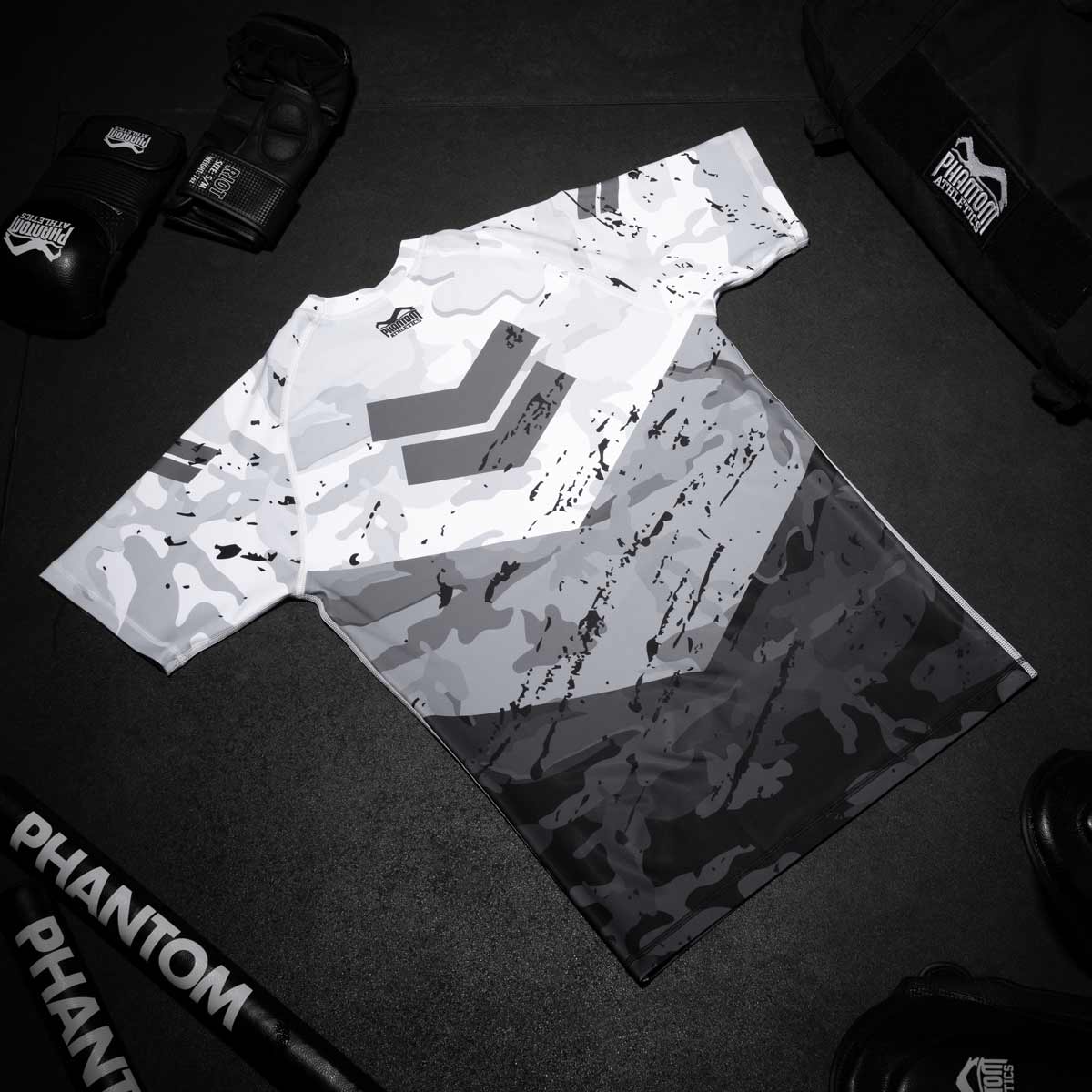 Phantom Athletics Rashguard Delta - Grau