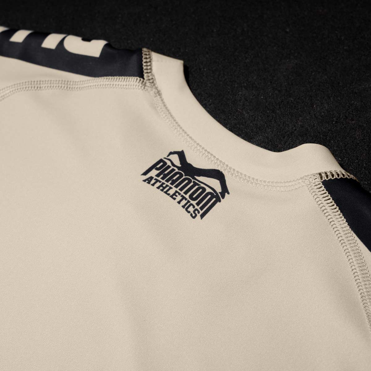 Phantom Athletics Rashguard EVO Apex Kurzarm - Sand