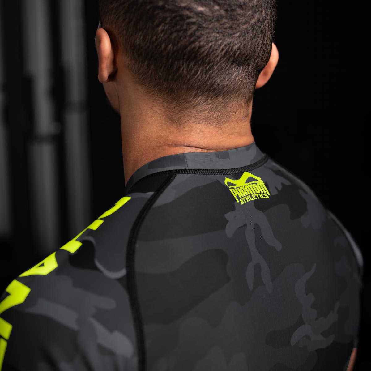 Phantom Athletics Rashguard EVO Neon - Schwarz/Neon