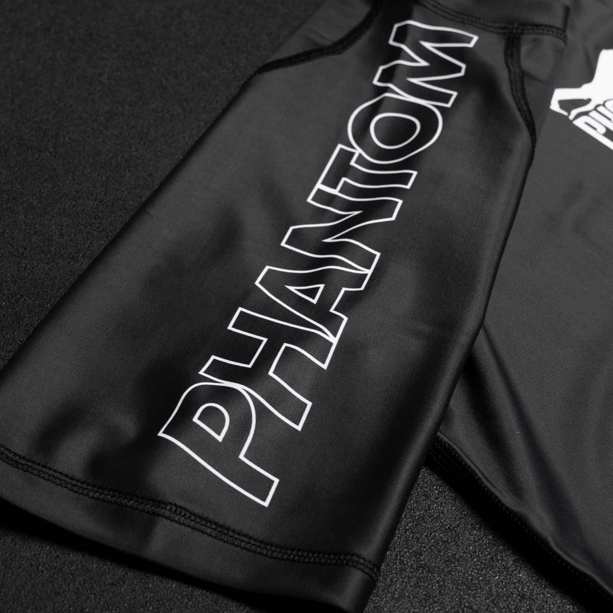 Phantom Athletics Rashguard Ranked - Schwarz