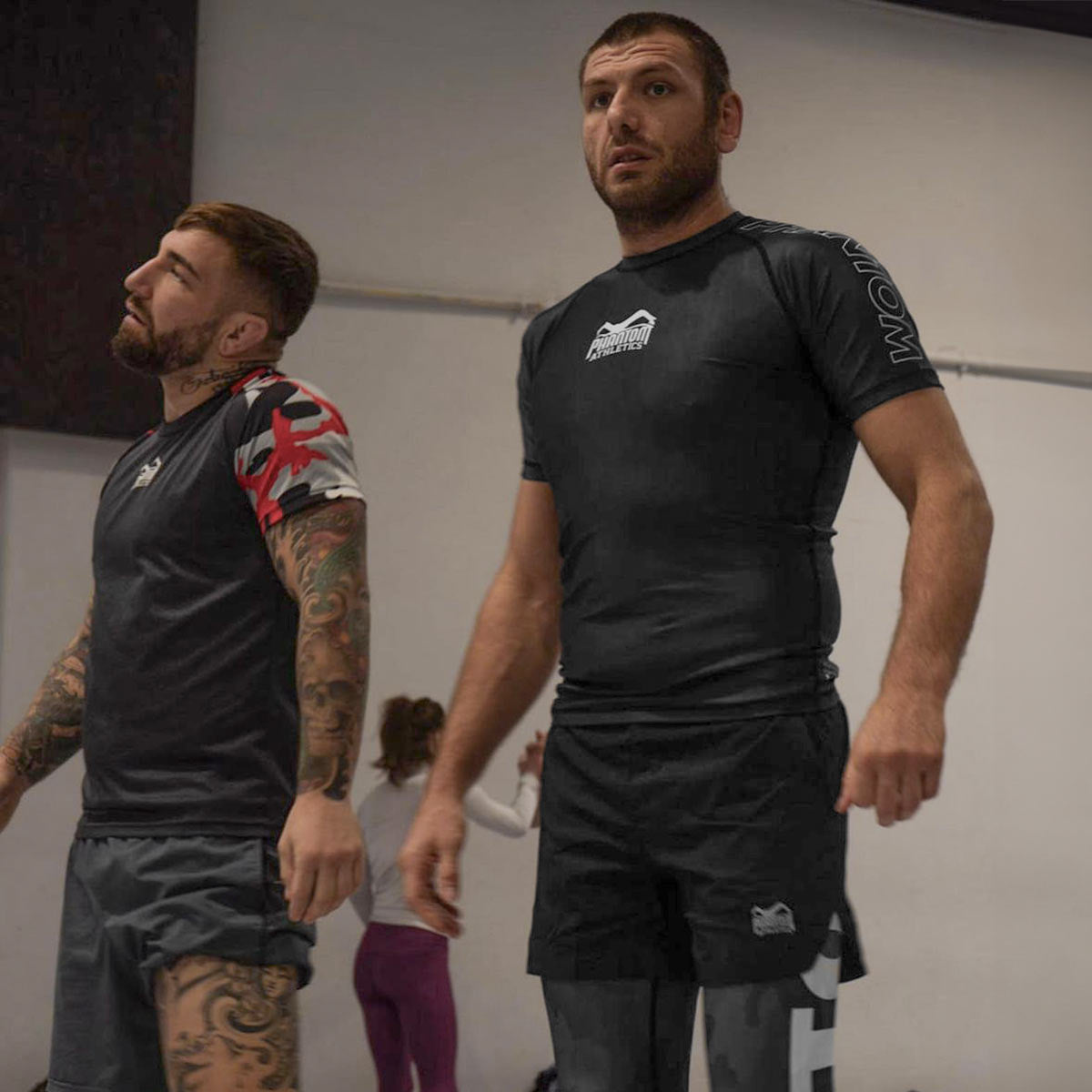Phantom Athletics Rashguard Ranked - Schwarz