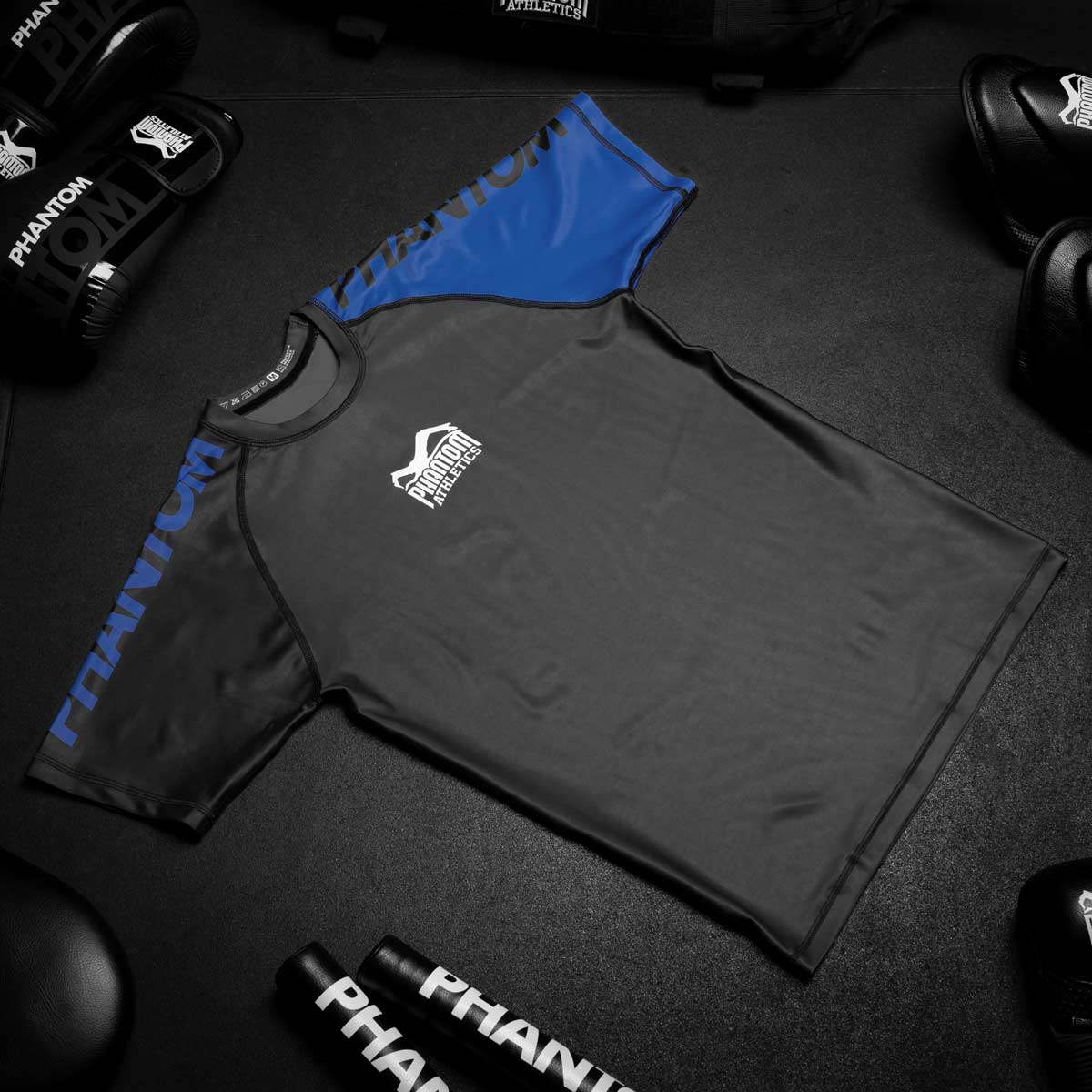 Phantom Athletics Rashguard Ranked - Blau