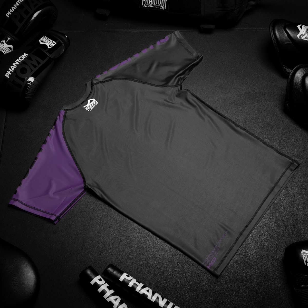 Phantom Athletics Rashguard Ranked - Lila