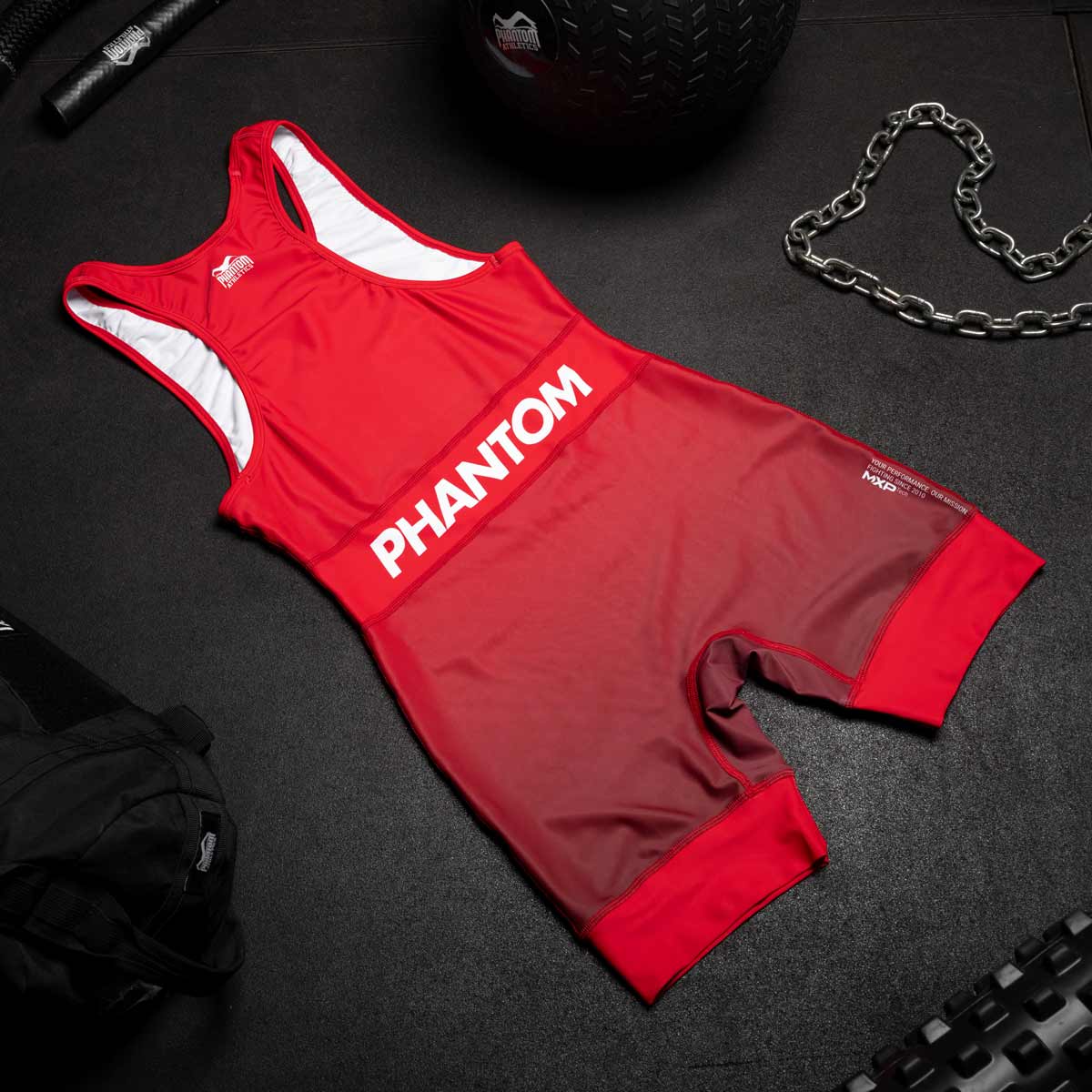 Phantom Athletics Ringersinglet Apex - Rot