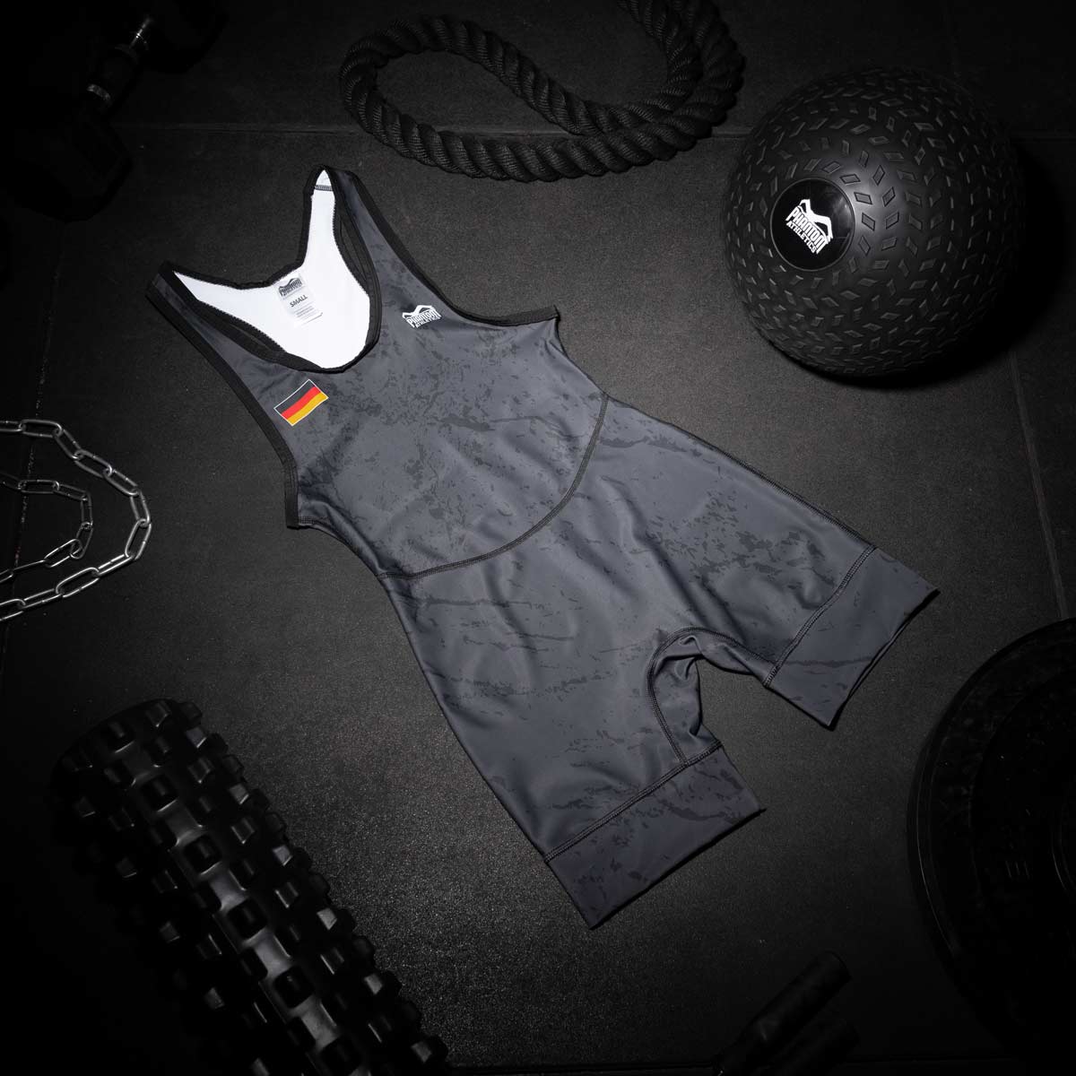 Phantom Athletics Ringertrikot EVO Germany - Schwarz/Grau