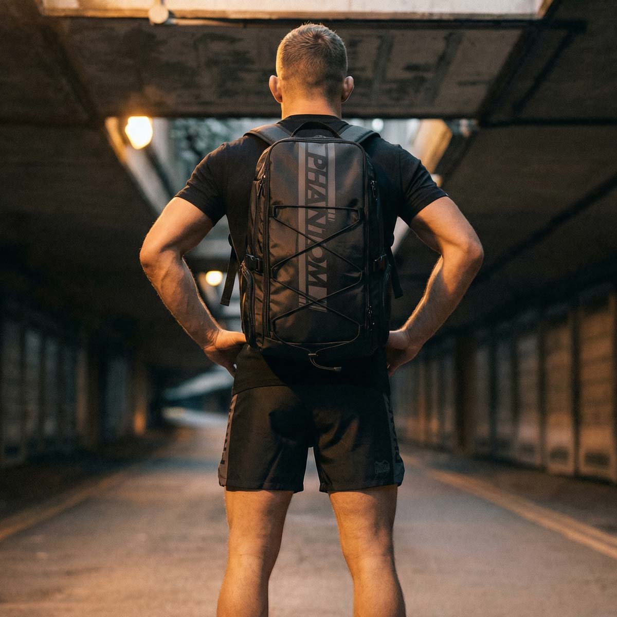 Phantom Athletics Sporttasche APEX - Schwarz/Grau