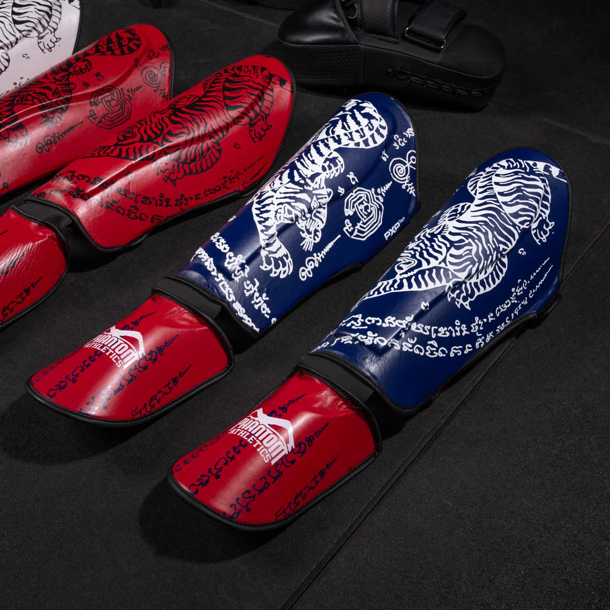 Phantom Athletics Schienbeinschoner Muay Thai - Blau