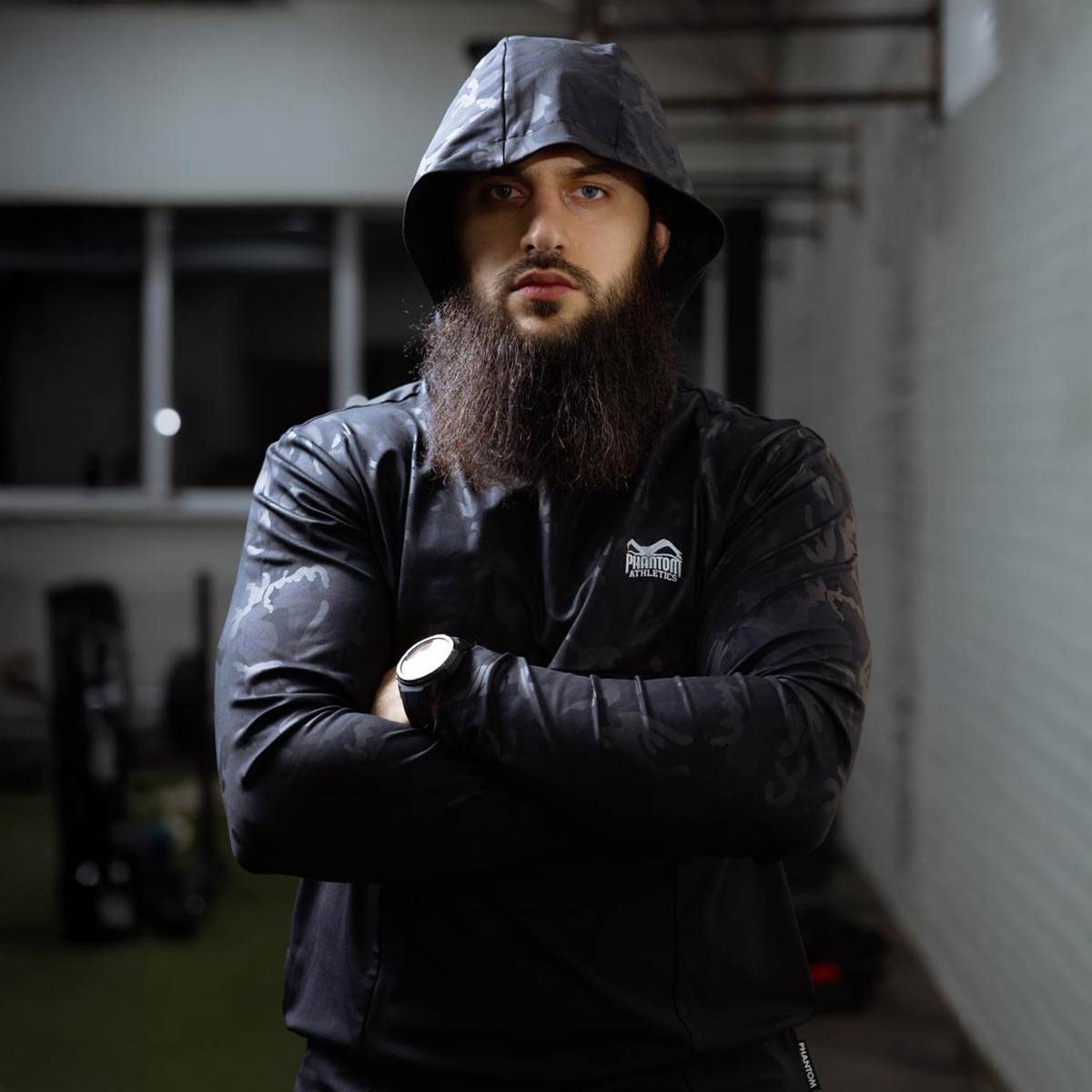 Phantom Athletics Hoodie Shadow - Schwarz/Camo