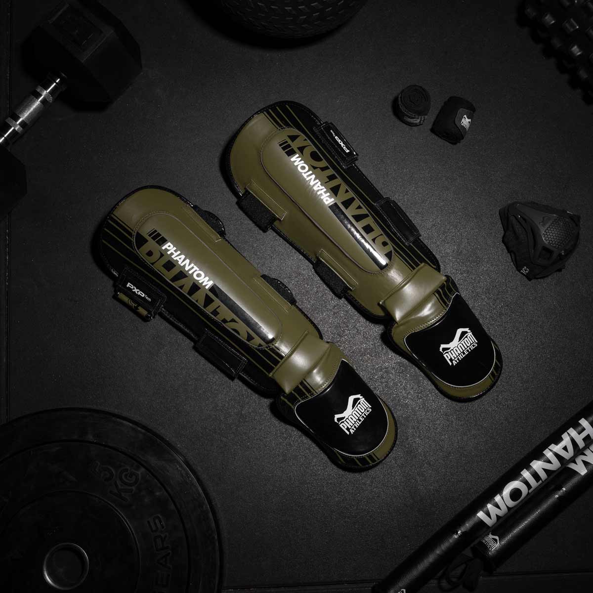 Phantom Athletics Schienbeinschoner APEX Hybrid - Grün