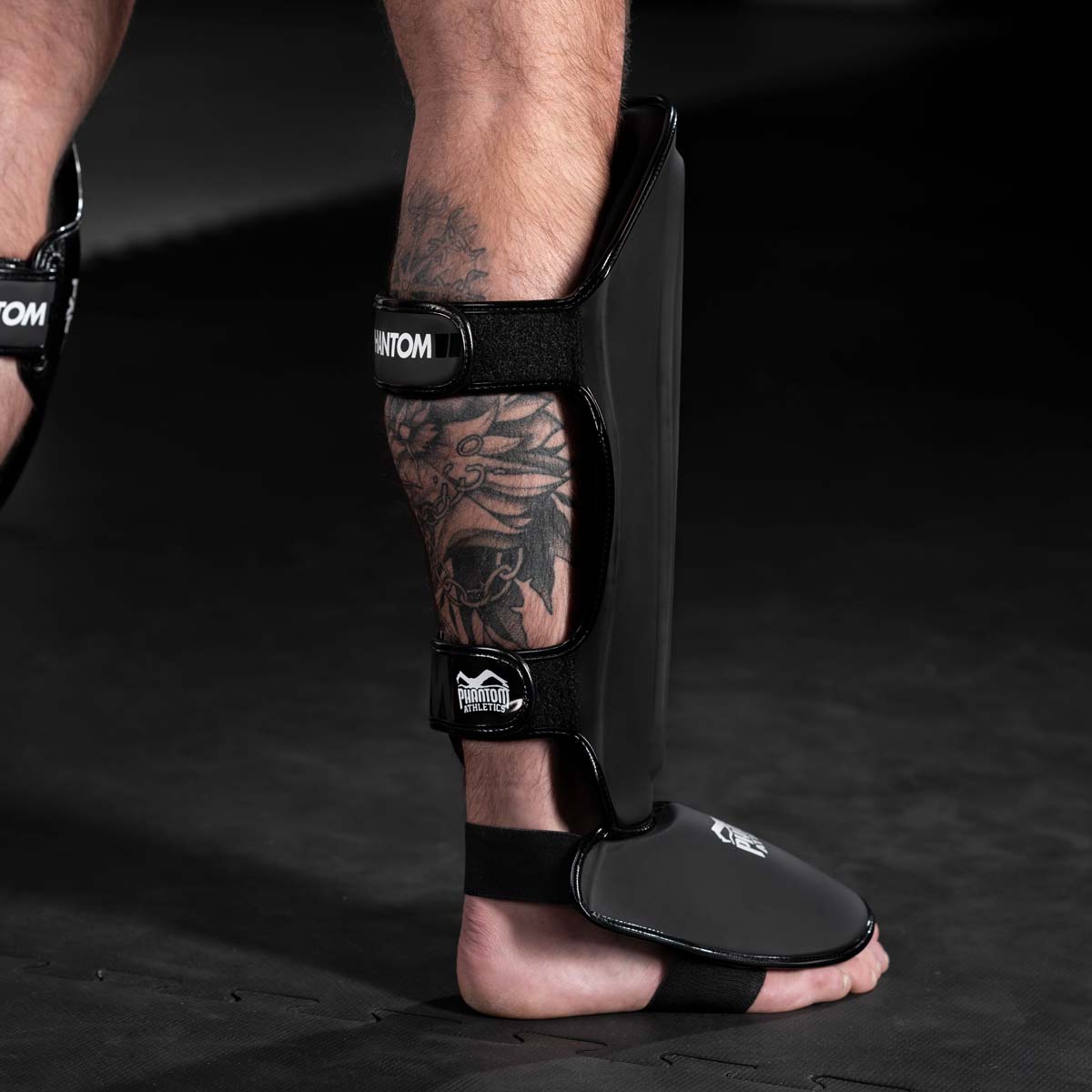 Phantom Athletics Schienbeinschoner APEX Striking - Schwarz/Grau